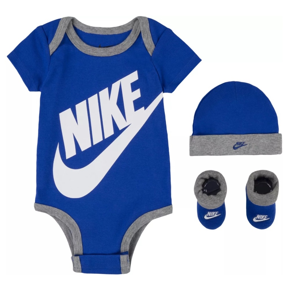Nike Blue and Gray Kids Matching Set